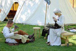 Mittelalterfest 2003, Foto: Stadt Hall