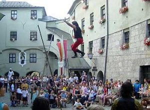 Mittelalterfest 2003, Foto: Stadt Hall