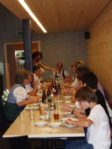 Museum auf Rädern, Felixé Mina‘s Haus, Tannheim, 2011, Foto: Stadtarchäologie Hall i.T.