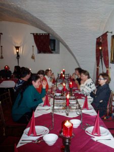 Weihnachtsfeier 2011, Foto: Stadtarchäologie Hall i.T.