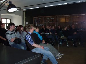 Sonderführung für Studierende der Universität Kiel, 2010, Foto: Stadtarchäologie Hall i.T.