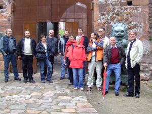 Vereinsexkursion 2006, Sigmundskron, Foto: Stadtarchäologie Hall i.T. Südtirol